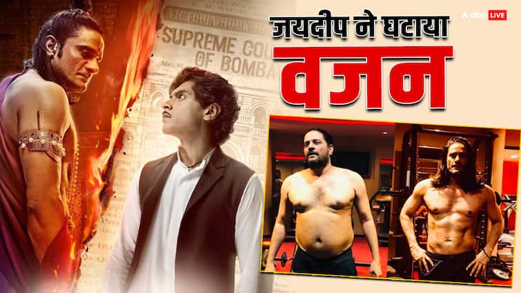 jaideep ahlawat physical transformation for junaid khan film maharaj lose around 27 kg weight Maharaj के लिए जयदीप अहलावत ने किया गजब का ट्रांसफॉर्मेशन, 5 महीने में घटाया 27 किलो वजन