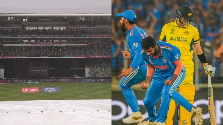 T20 World Cup 2024 IND vs AUS Weather forecast update St Lucia India vs Australia Super-8 match IND vs AUS Weather: बारिश में धुल जाएगा भारत-ऑस्ट्रेलिया का मैच? सेंट लूसिया के मौसम ने बढ़ाई चिंता