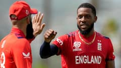 Chris Jordan Scripts History With Hat-Trick In USA vs ENG T20 World Cup 2024 Super 8 Match