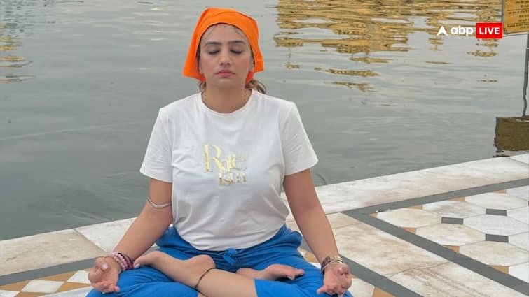 Archana Makwana Vadodara Based Fashion Designer Police protection Death Threats After Yoga at Golden Temple in Amritsar स्वर्ण मंदिर में 'शीर्षासन' करने के बाद फैशन डिजाइनर को जान से मारने की धमकी, मिली पुलिस सुरक्षा