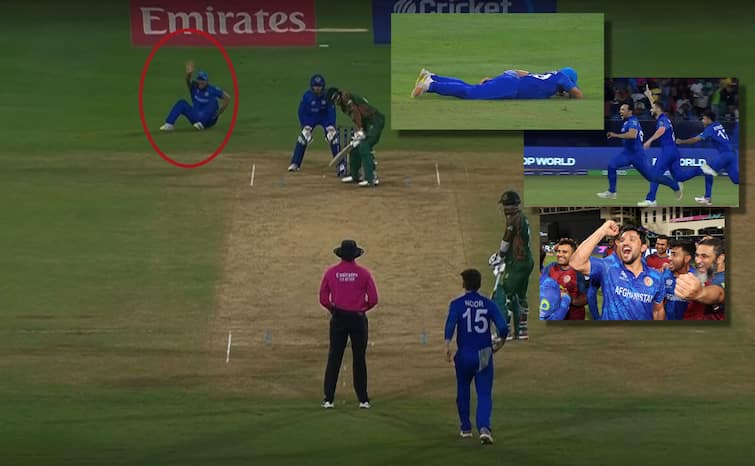 ICC T20 World Cup 2024 Super 8 AFG vs BAN Cricketers React on Gulbadin Naib cramp Video Viral AFG vs BAN: अफगान की जीत में शामिल है Gulbadin Naib की ऑस्कर विनिंग एक्टिंग? पेनाल्टी को लेकर उठी बात!