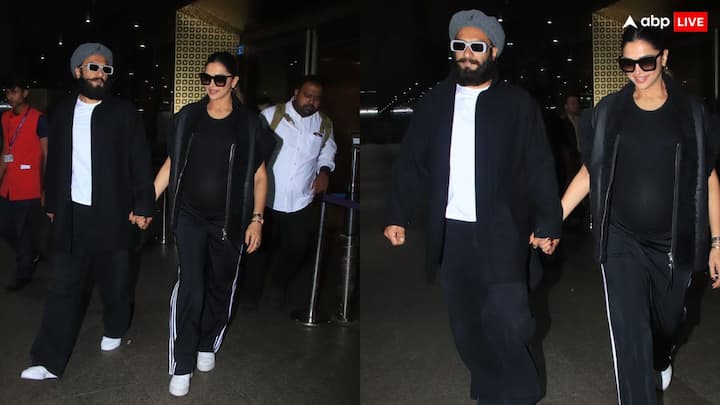 Deepika-Ranveer: रणवीर सिंह और दीपिका पादुकोण बॉलीवुड के पावर कपल हैं. ये जोड़ी जल्द ही पेरेंट्स बनने वाली हैं. वहीं  कपल को आज अर्ली मॉर्निंग एयरपोर्ट पर स्पॉट किया गया.