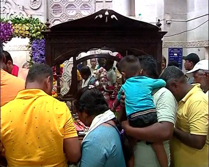 पावसाळा असला तरी भाविकांमधला उत्साह कायम आहे.