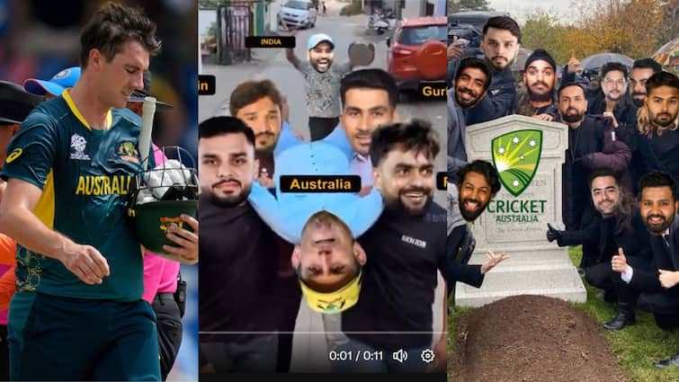 Australia knocked out from icc t20 worldcup 2024 indian fans celebrate as revenge India Vs Australia Cricket: பேசியே வெறுப்பேற்றிய ஆஸ்திரேலியா..! அரையிறுதிக்கே ஆப்பு, வெச்சு செய்யும் இந்திய ரசிகர்கள்