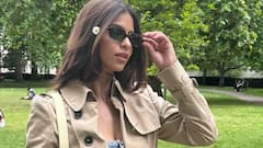 केसांमध्ये फुले, निळा डेनिम ड्रेस, ट्रेंच कोट... सुहाना खानला पाहून चाहत्यांना K3G ची 'पू' आठवली..