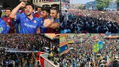 Photos: टीम के सेमीफाइनल में पहुंचते ही अफगानिस्तान की सड़कों पर हुआ चक्का जाम, फिर वॉटर ब्रिगेड...