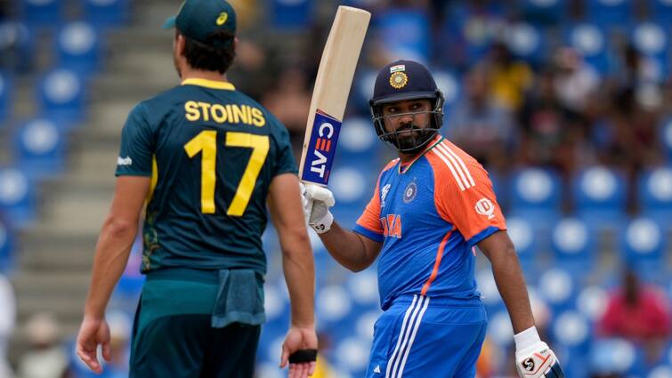 IND vs AUS t20 World Cup 2024 Indian captain Rohit Sharma reaction and statement after beating Australia Satisfying IND vs AUS: 'तसल्ली', ऑस्ट्रेलिया के खिलाफ जीत के बाद रोहित शर्मा ने खास अंदाज़ में ज़ाहिर की प्रतिक्रिया