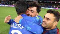 Photos: જીત બાદ અફઘાન ખેલાડીઓની આંખોમાં ખુશીના આંસુ, તસવીરોમાં જુઓ જીતની ઉજવણી...