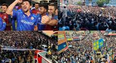 Photos: ટીમ સેમિફાઇનલમાં પહોંચતા રસ્તા પર ઉતરી ઉજવણી કરવા લાગ્યા અફઘાનિસ્તાનના લોકો