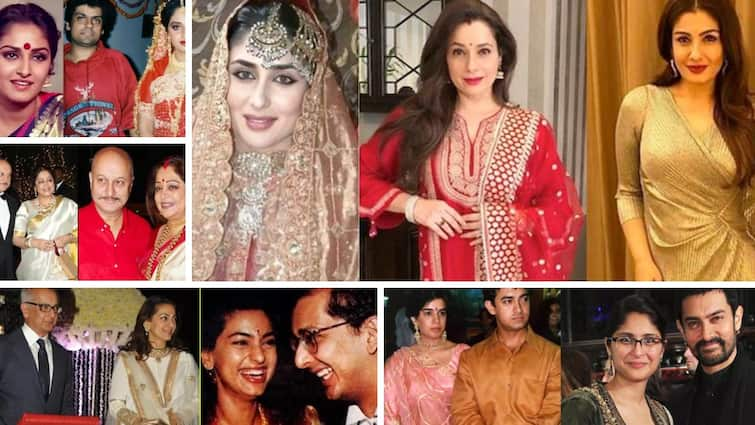 Bollywood Actress Tie The Knot With Married Men Kareena Kapoor Khan Shilpa Shetty raveena tandon karisma kapoor sridevi hema malini Shabana azmi kiran rao jaya prada Kirron Kher Bollywood Actress Tie The Knot With Married Men : श्रीदेवी, करिना-करिश्मा, रविना, शिल्पा ते हेमा मालिनीपर्यंत! 'या' 9 अभिनेत्रींनी विवाहित पुरुषांशी लग्नाची गाठ बांधली