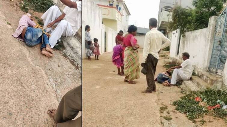 Rangareddy District Boy Beaten Tied Hands Legs For Plucking Guavas Telugu Latest News Rangareddy News: జామకాయలు తెంపుతున్నాడని కాళ్లు, చేతులు కట్టేసి బాలుడిని కొట్టిన యజమాని