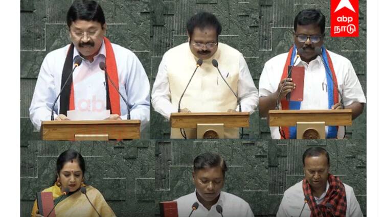 Parliament Session MP Oath Taking DMK MPs Avoid Mentioning Udayanidhi Stalin Name Know Who Are They DMK MPs Oath: பதவியேற்பு விழாவில் உதயநிதி பெயரைத் தவிர்த்த எம்.பி.க்கள் யார்? யார்?