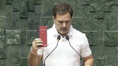 राहुल गांधी की शपथ में लगे 'भारत जोड़ो' के नारे, कुछ ऐसा था अखिलेश यादव का रिएक्शन, वीडियो वायरल