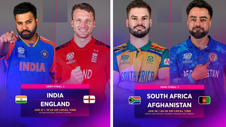 T20 World Cup 2024 semi finals India vs England Afghanistan vs South Africa T20 World Cup 2024 semi-finals: ఇక మిగిలింది మూడే రోజులు- సెమీస్‌లో ఎవరితో ఎవరంటే?