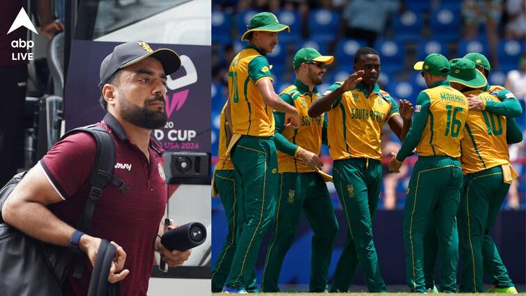 T20 World Cup 2024 SA vs AFG Preview South Africa to play against Afghanistan in first semifinal SA vs AFG Preview: আফগান স্পিন-জাল ছিঁড়ে বেরতে পারবে দক্ষিণ আফ্রিকা? ইতিহাস তৈরির হাতছানি রশিদদের সামনে