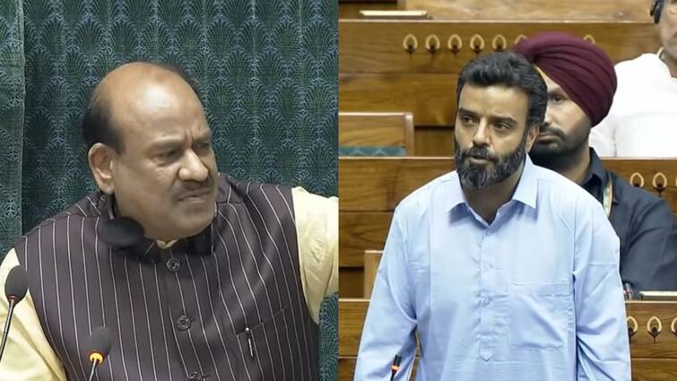 Lok Sabha Speaker Om Birla reprimanded Srinagar MP Aga Syed Ruhullah Mehdi on Article 370 and Muslim Terrorist MP Aga Syed: लोकसभा में नेशनल कॉन्फ्रेंस के सांसद आगा सैयद ने ऐसा क्या कहा, जो ओम बिरला बोले- 'इन्हें ज्ञान नहीं है'