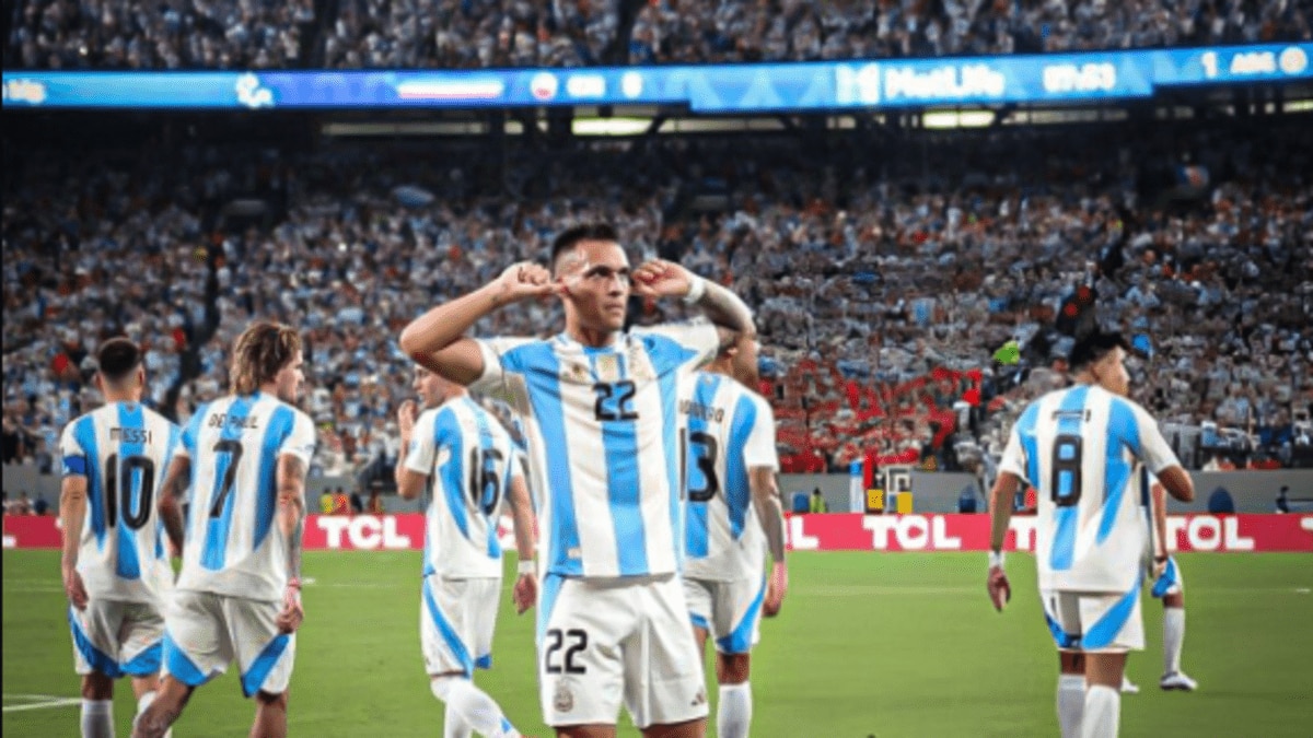 El espectacular gol de la victoria de último minuto de Lautaro Martínez contra Chile lleva a la Argentina de Lionel Messi a los cuartos de final – MIRAR