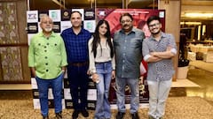 Rwitobroto Mukherjee, Anusha Viswanathan, And Others Pose At The Trailer Launch Of 'Hemanter Aparanha'