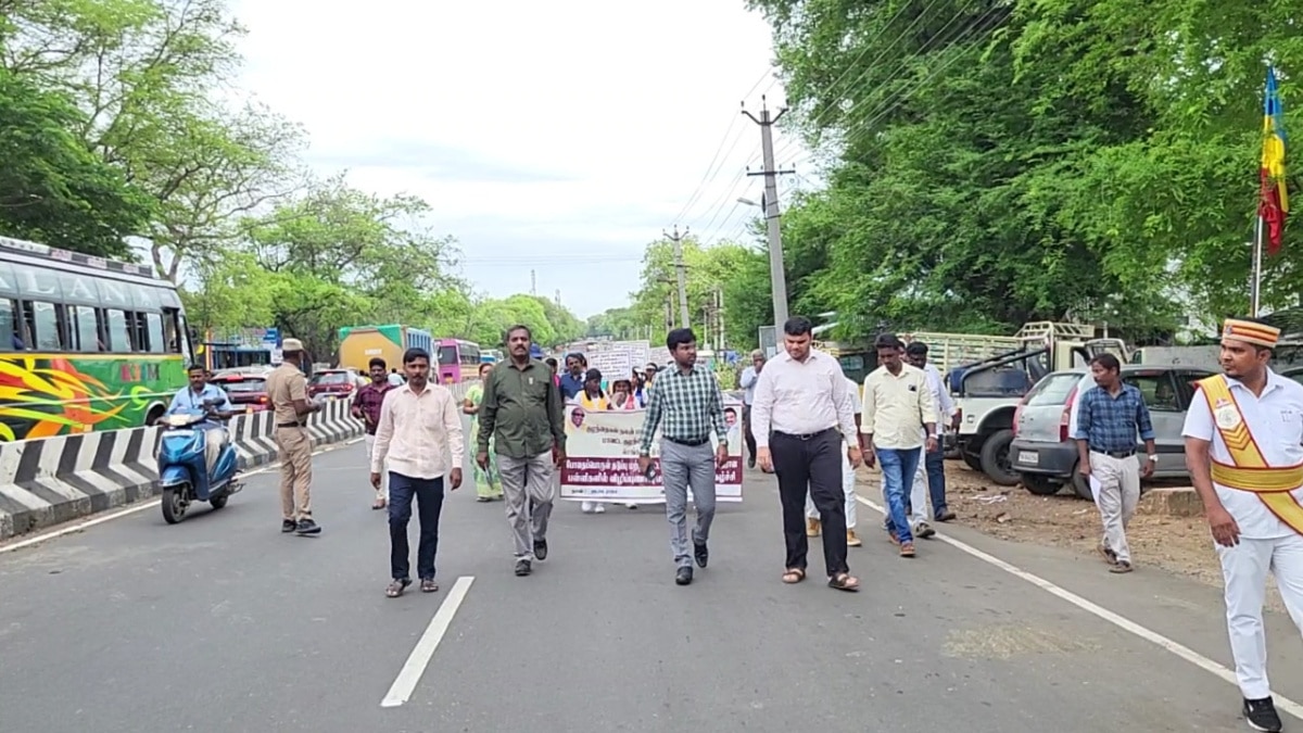 செங்கல்பட்டு: மதுவுக்கு எதிராக மாணவர்களுடன் மாஸ் காட்டிய மாவட்ட ஆட்சியர் - குவியும் பாராட்டு