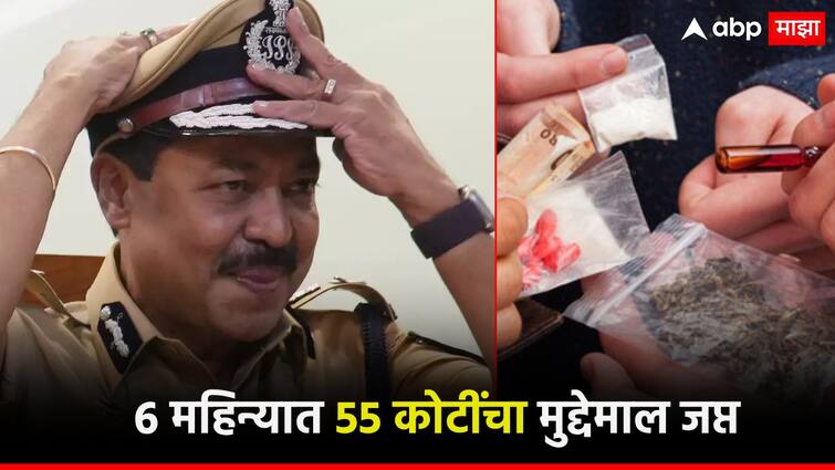 thane become drugs capital, As many as 2,724 drug offenses in Thane in last 6 months; 55.76 crore worth of goods seized ठाण्यात गेल्या 6 महिन्यांत तब्बल 2,724 अंमली पदार्थांचे गुन्हे; 55.76 कोटींचा मुद्देमाल जप्त