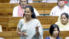 स्पीकर ओम बिरला को लोकसभा में बधाई देते हुए सुप्रिया सुले बोलीं, '150 सांसद जब सस्पेंड हुए तो...'