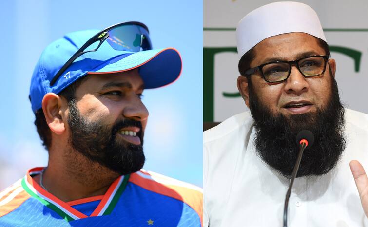 Rohit sharma smashing reply to inzamam ul haq over ball tempering allegation in t20 world cup 2024 T20 World Cup: ''একটু বুদ্ধি খাটিয়ে মন্তব্য করা উচিত'', অর্শদীপের পাশে দাঁড়িয়ে ইনজিকে খোঁচা রোহিতের