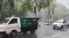 दिल्ली NCR के मुनिरका सहित कई इलाकों में झमाझम बारिश, उमस से मिली राहत