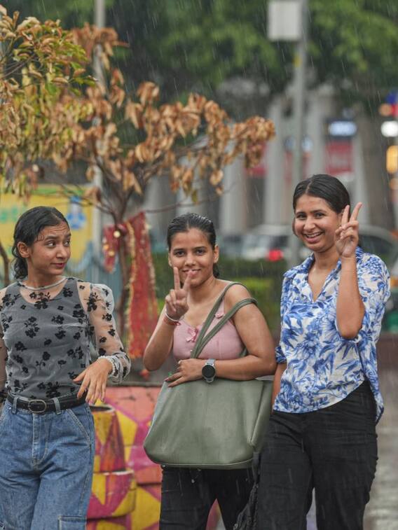 दिल्लीवालों को बड़ी राहत, जमकर हुई बारिश