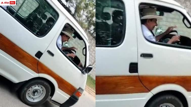 telangana ex cm kcr drove old omni van and photo viral latest news KCR: ఓమ్నీ వ్యాన్ నడిపిన మాజీ సీఎం కేసీఆర్ - వైరల్ అవుతోన్న గులాబీ బాస్ ఫోటో