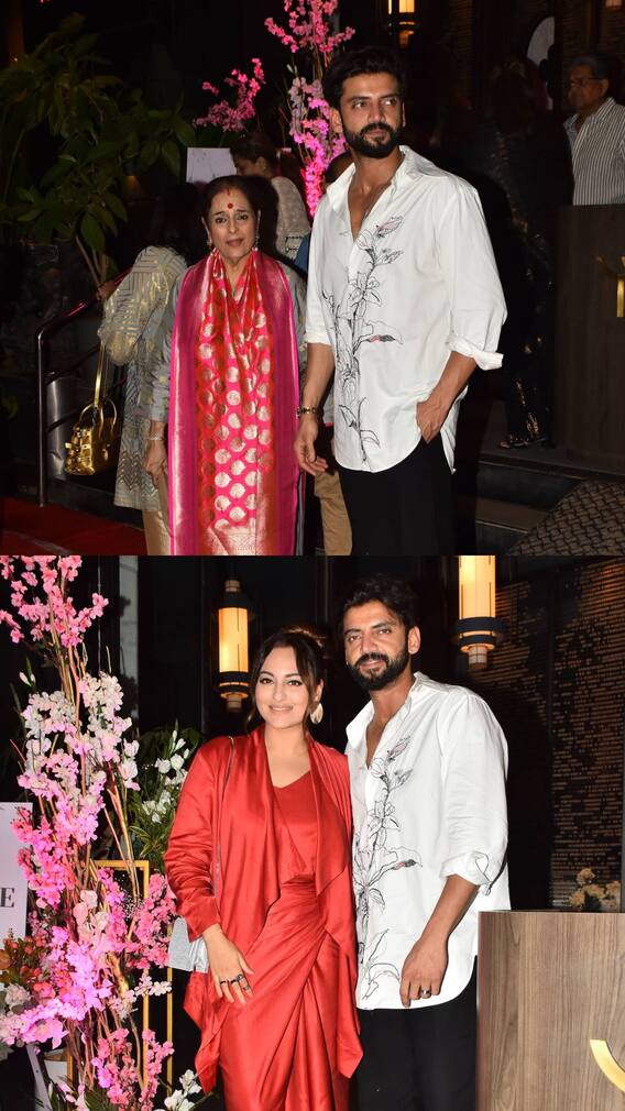 डिनर पर दामाद जहीर संग बॉन्ड करती नजर आईं सोनाक्षी की मां पूनम, देखें फोटोज