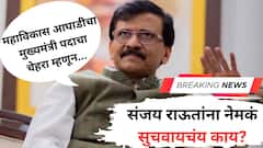 मोठी बातमी! उद्धव ठाकरेंना मुख्यमंत्रीपदाचा चेहरा जाहीर करा; संजय राऊत यांची अप्रत्यक्ष मागणी