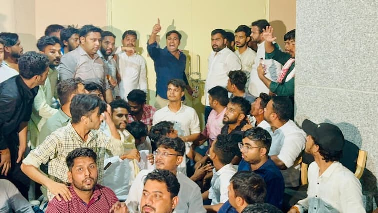NEET Row: Case Registered Against NSUI Workers For Barging Into NTA Office NEET Row: Case Registered Against NSUI Workers For Barging Into NTA Office