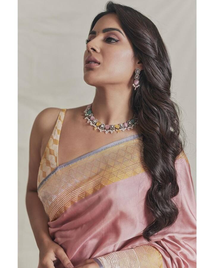 ప్రస్తుతం సంయుక్త మీనన్ షేర్ చేసిన ఫోటోలు నెటిజన్లను బాగా ఆకట్టుకుంటున్నాయి. Photo Credit: Samyuktha/Instagram
