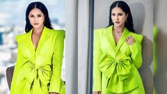 Sunny Leone: பச்சை நிறமே பச்சை நிறமே... வைரலாகும் சன்னி லியோன் லேட்டஸ்ட் க்ளிக்ஸ்!