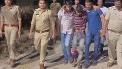 घर में पत्थर लगाने आए मिस्त्री ने की थी जल निगम महिला कर्मचारी की हत्या, मुठभेड़ में दो गिरफ्तार