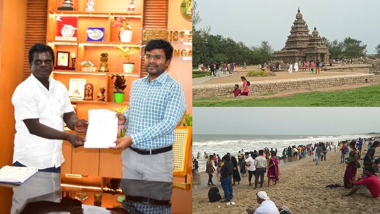 Mamallapuram Beach lifeguard has been appointed to save those who are stuck in the sea and fighting for their lives in Mamallapuram sea areas TNN மாமல்லபுரத்தில் ஒரு உயிர் கூட போகக்கூடாது.. முதல்முறையாக உயிர் காப்பாளர் நியமனம்.. மாவட்ட நிர்வாகம் அதிரடி...