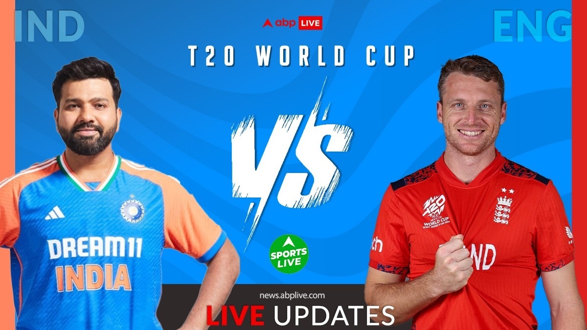 India Vs England T20 World Cup 2024 Semi Final LIVE: It's 'Advantage India'  In Rain-Affected Fixture At Guyana