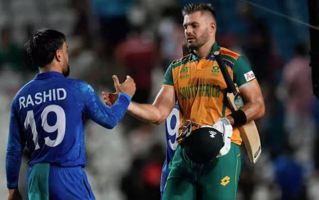 ਸੈਮੀਫਾਈਨਲ 'ਚ ਅਫਗਾਨਿਸਤਾਨ ਦੀ ਬੱਲੇਬਾਜ਼ੀ ਬੁਰੀ ਤਰ੍ਹਾਂ ਫਲਾਪ ਰਹੀ। ਪੂਰੀ ਟੀਮ 56 ਦੌੜਾਂ ਦੇ ਸਕੋਰ 'ਤੇ ਢਹਿ ਗਈ। ਜਵਾਬ 'ਚ ਦੱਖਣੀ ਅਫਰੀਕਾ ਨੇ 1 ਵਿਕਟ ਗੁਆ ਕੇ ਮੈਚ ਜਿੱਤ ਲਿਆ।