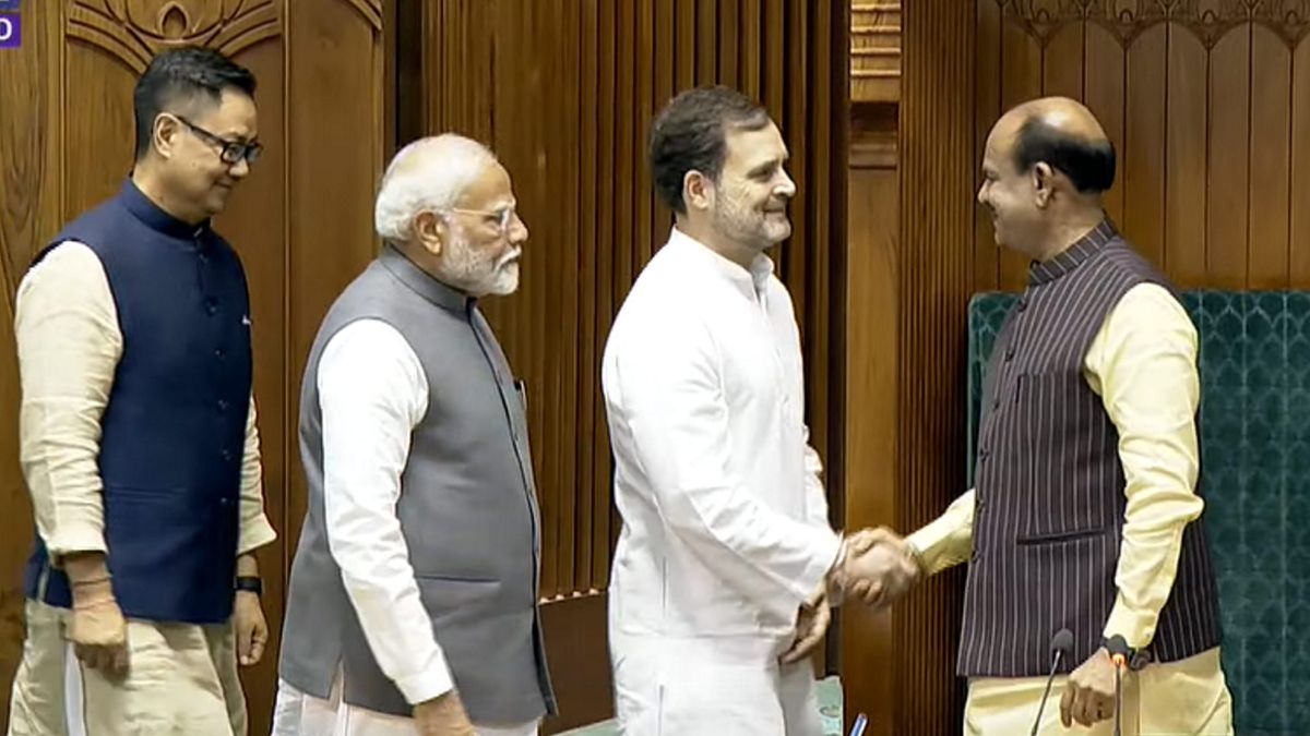 Rahul Gandhi Meets Om Birla: LoP Criticises Lok Sabha Speaker For His 'Emergency' Remark, Calls It 'Clearly Political'