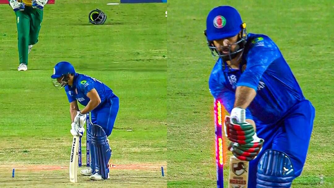 AFG vs SA: अफगानिस्तान के नाम दर्ज हो गया शर्मनाक रिकॉर्ड, युगांडा और पापुआ न्यू गिनी की कर ली बराबरी AFG vs SA T20 World Cup 2024 semi-final Afghanistan unwanted record 5 wickets in power play in this tournament AFG vs SA: अफगानिस्तान के नाम दर्ज हो गया शर्मनाक रिकॉर्ड, युगांडा और पापुआ न्यू गिनी की कर ली बराबरी