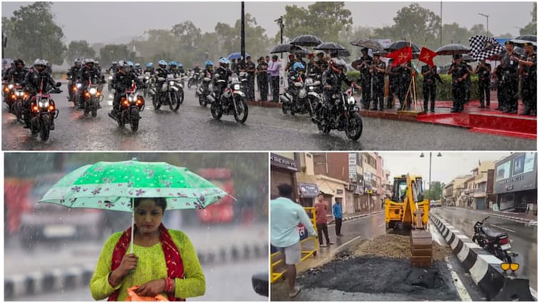 Heavy Rainfall Throughout Nation Brings Respite From Sweltering Warmth As Southwest Monsoon Advances — IN PICS