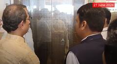 अधिवेशनाच्या पहिल्याच दिवशी राजकारणातील मोठी भेट, विधानभवनाच्या लिफ्टमधून ठाकरे आणि फडणवीसांचा एकत्र प्रवास