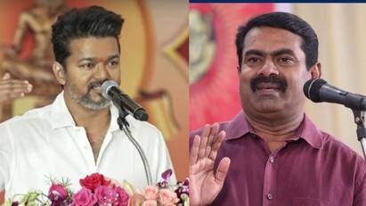 ntk seeman support tvk leader vijay for his political stand Seeman: “தம்பி விஜய் ஏன் என்னை மாதிரி பேச வேண்டும்.. அவருக்கு இன்னும் ஒரு படம் இருக்கு” - கொந்தளித்த சீமான்!