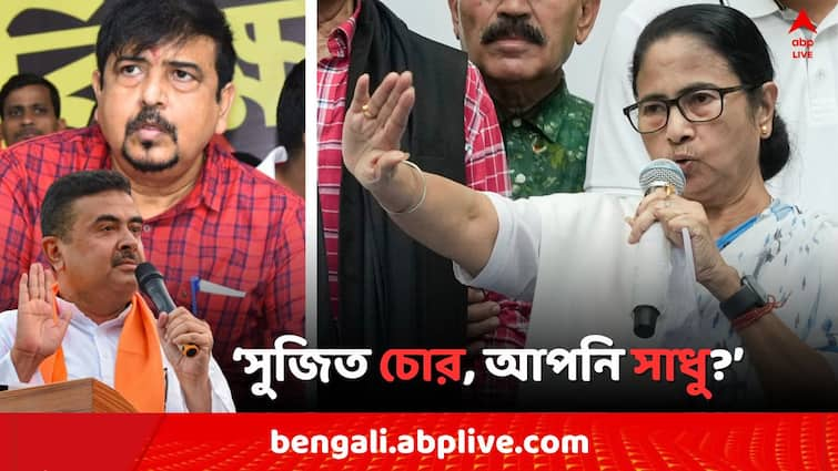 Land Encroachment Controversy Suvendu Adhikari slams attacks Mamata Banerjee  on Sujit Bose issue Suvendu On Mamata: 'কালীঘাটে জমি দখল করে বাড়ি সম্প্রসারণ করেছেন', শুভেন্দুর নিশানায় মুখ্যমন্ত্রী