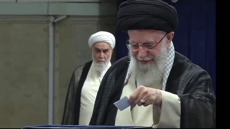 Iran Votes For President after Ebrahim Raisi death Supreme Leader Seyyed Ali Hosseini Khamenei loyalists Iran Votes To Elect New President From 4 Candidates Vetted By Supreme Leader Khamenei's Council