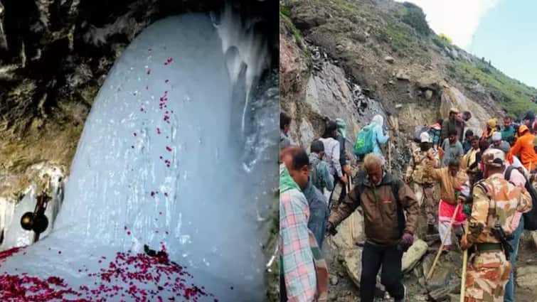 Amarnath Yatra 2024: अमरनाथ की गुफा में कितने महीने तक दिखते हैं बाबा बर्फानी? Amarnath Yatra 2024 For how many months is Baba Barfani visible in the cave of Amarnath Amarnath Yatra 2024: अमरनाथ की गुफा में कितने महीने तक दिखते हैं बाबा बर्फानी?