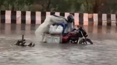 Delhi Weather: Early Morning Rain Throws Normal Life Out Of Gear As Waterlogging Hits Traffic