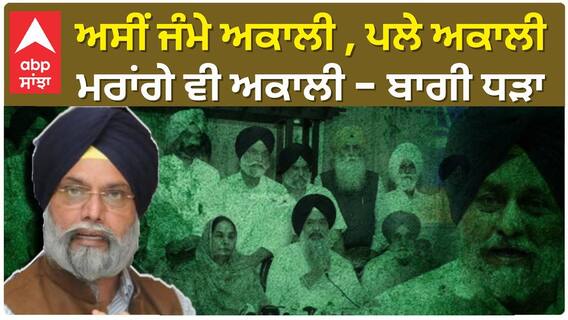 ਅਸੀਂ ਜੰਮੇ ਅਕਾਲੀ, ਪਲੇ ਅਕਾਲੀ ਮਰਾਂਗੇ ਵੀ ਅਕਾਲੀ - ਬਾਗੀ ਧੜਾ