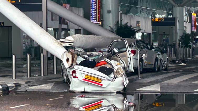 Delhi Airport Terminal-1 Roof Collapse Civil Aviation Ministry Orders 24-7 War Room Ram Mohan Naidu Updates Delhi Airport T-1 Roof Collapse: 24/7 War Room To Process Refunds, Airports To Undergo Thorough Inspection — Updates
