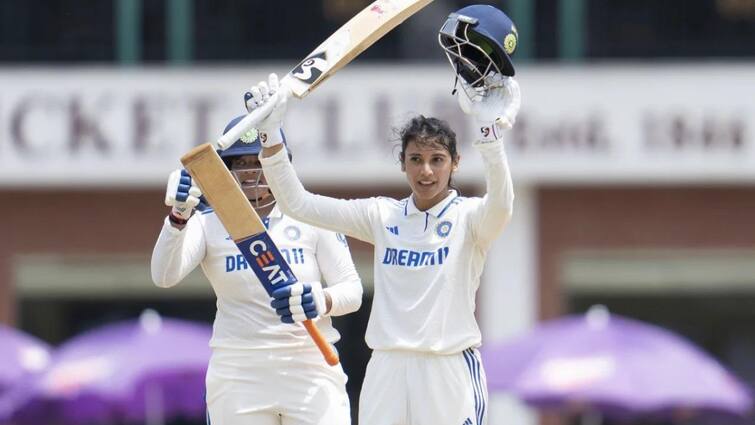 INDW vs SAW Smriti Mandhana And Shafali Verma Script History With Record Opening Partnership In One off Test INDW vs SAW: మహిళల టెస్ట్‌ రికార్డుల దుమ్ము దులిపారు, షెఫాలీ-మంధాన విధ్వంసం